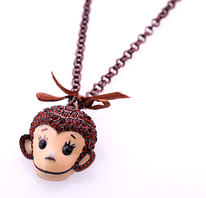 New Simple Long Monkey Necklace