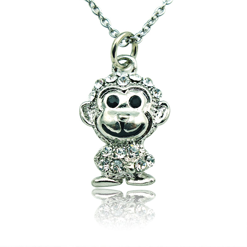 Rhinestone Monkey Jewelry