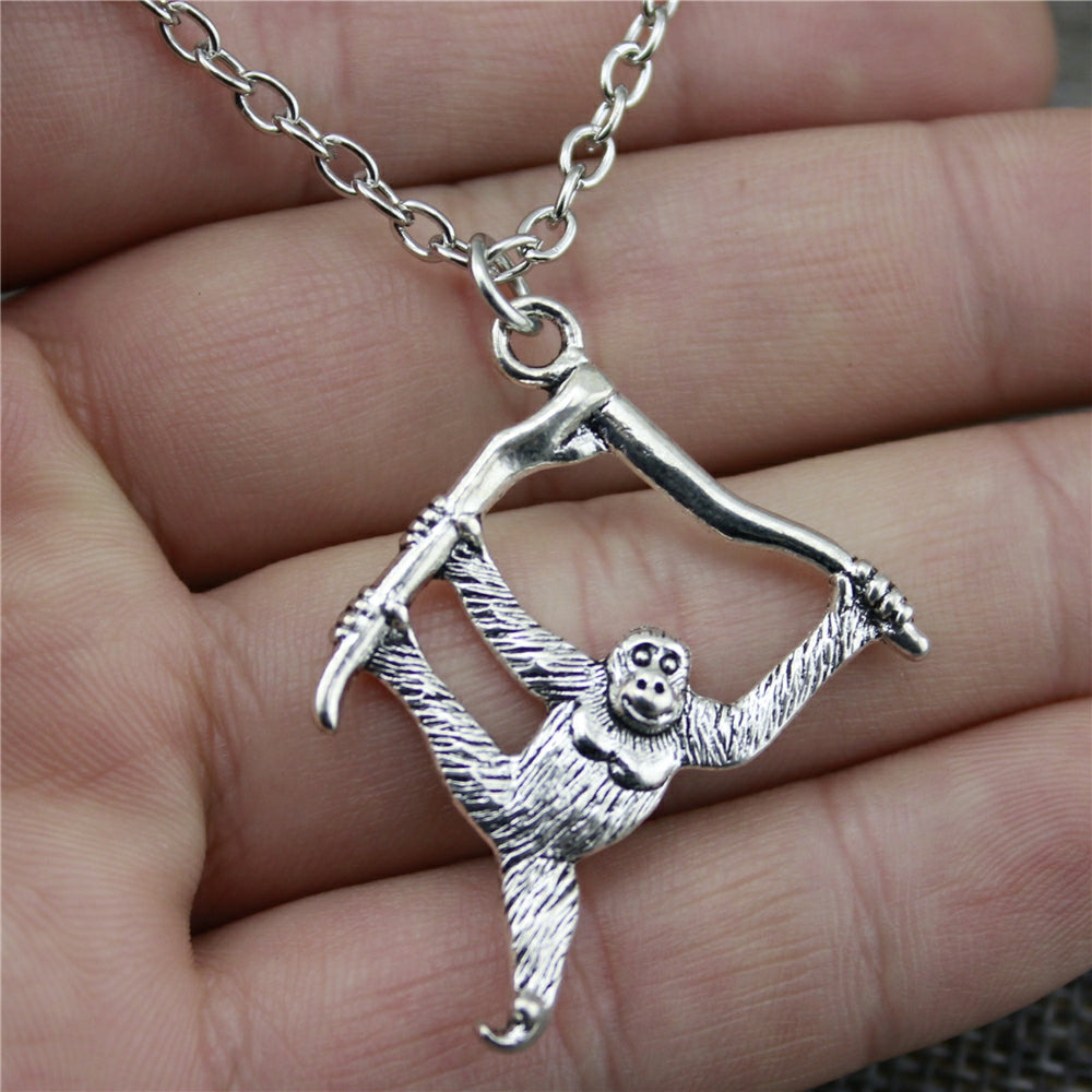 Orangutan Pendant Necklace