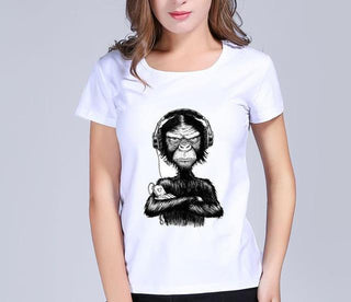 DJ Monkey Design T-shirt