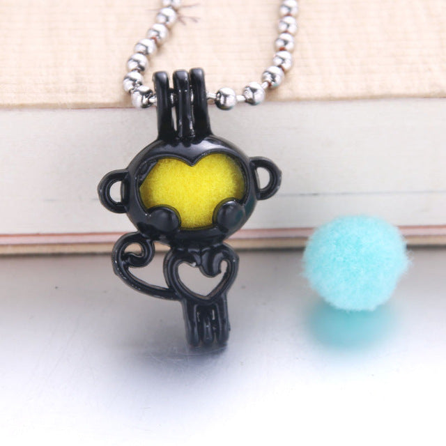 Beads Cage Necklace