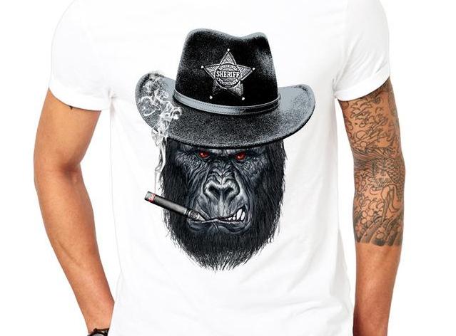 Cigar Monkey T-Shirt