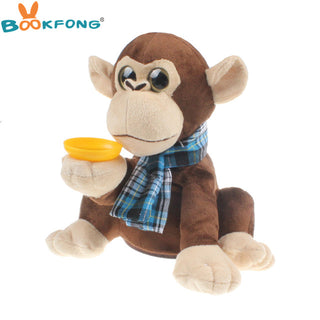 Walking Interactive Monkey Stuffed Toy