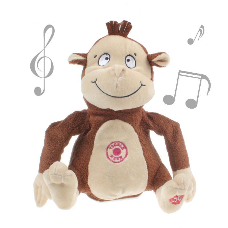 Electric Monkey Plush Toy