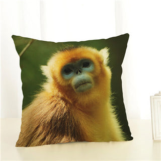 Soft Pillow Monkey Cover
