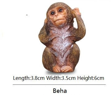Modern Monkey Family Home Decoration