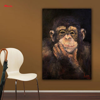 Large Monkey Painting